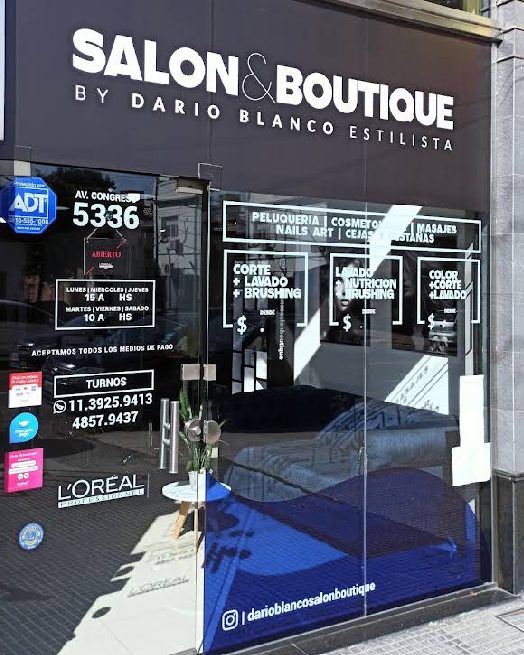 Frente del salón Darío Blanco en Av. Congreso 5336, Villa Urquiza